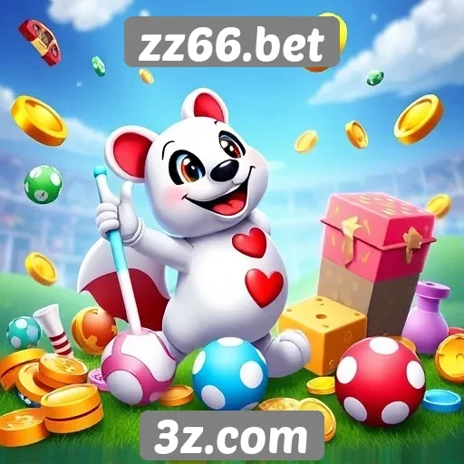 Variedade de jogos disponíveis em zz66.bet